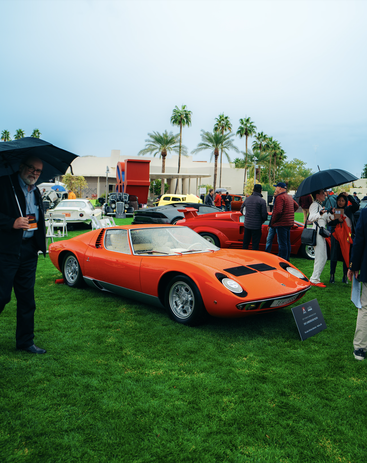 1968 Lamborghini Miura Triumphs at Arizona Concours D'elegance